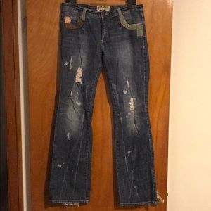 Vintage, ‘90s distressed Parasuco 👖 jeans!